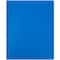 JAM Paper Heavy Duty Plastic 6-Pocket Folder, 2ct.